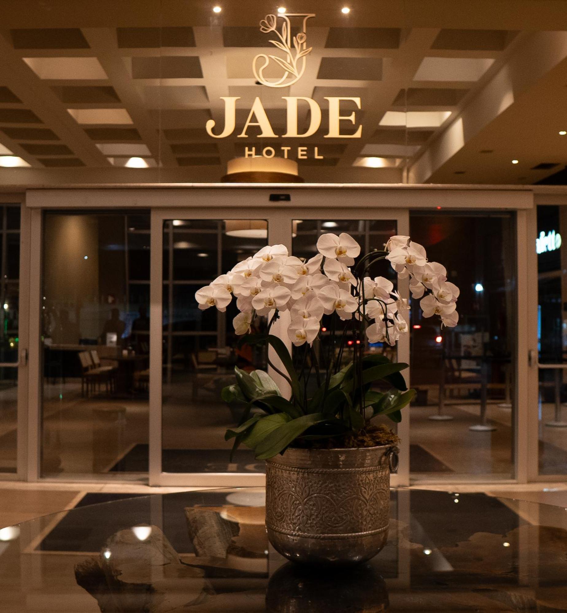 Jade Hotel Brasília Exteriör bild Entrance to Jade Hotel