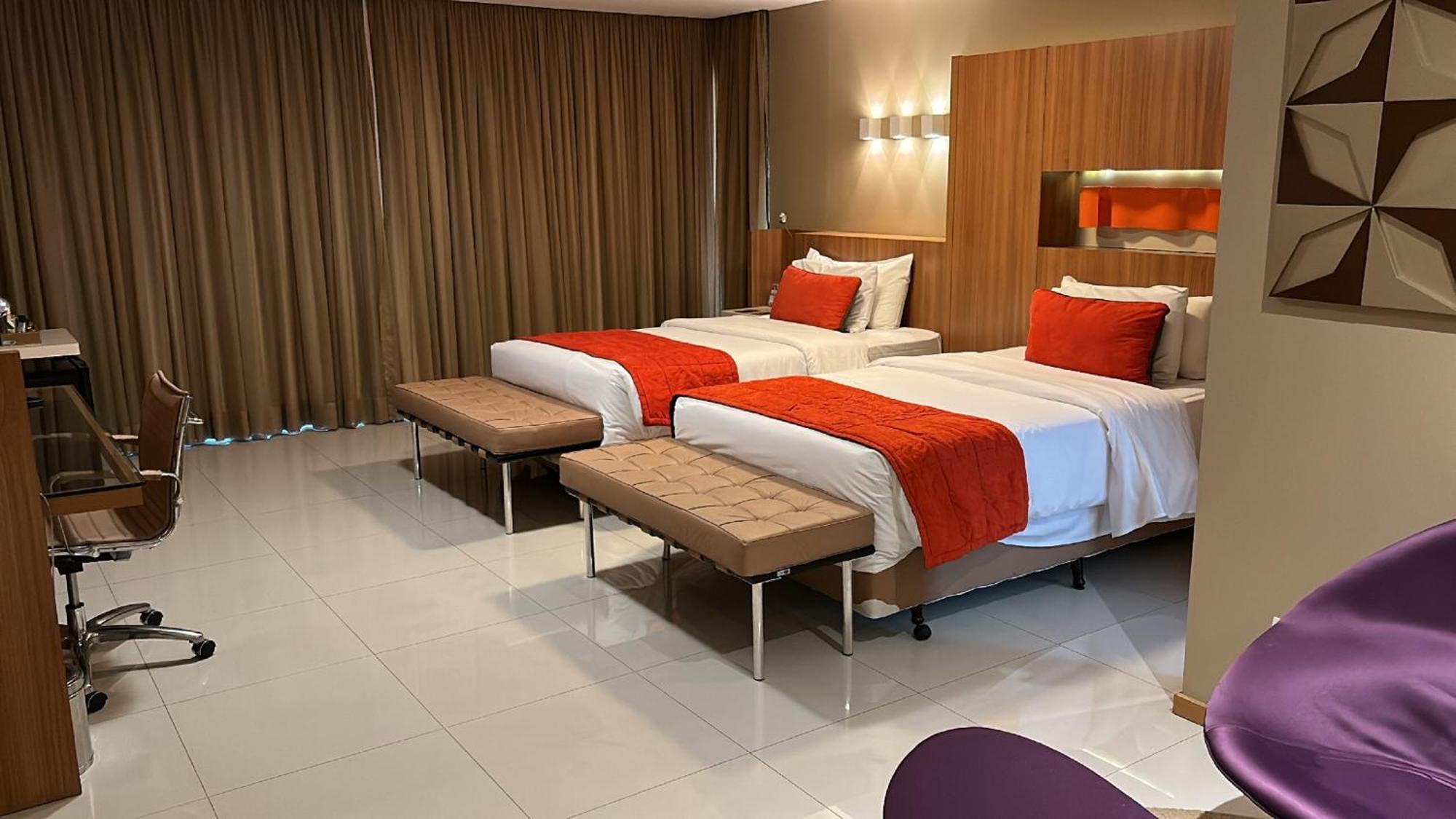Jade Hotel Brasilia Candangolandia Exteriör bild A room at the hotel